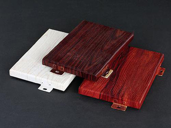 仿木紋氟碳鋁單板